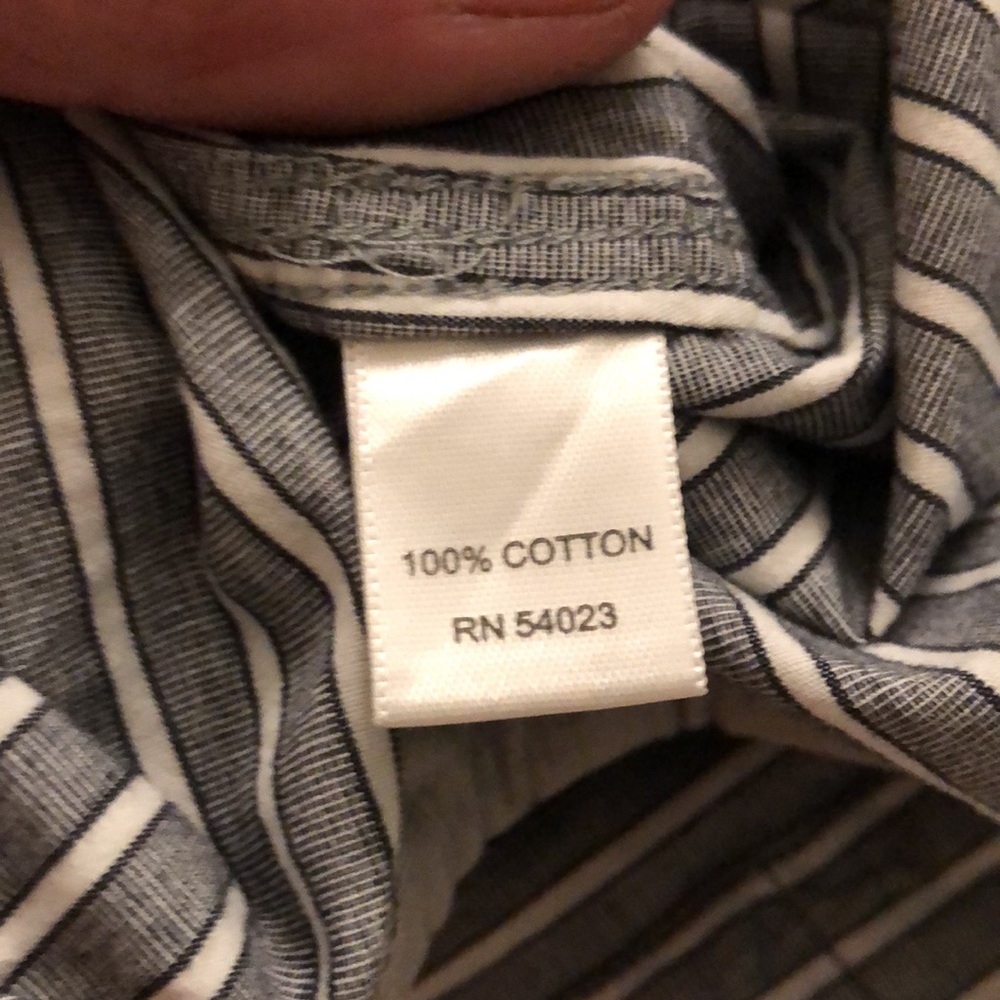 Banana Republic Long Sleeved Shirt Large - Picture 7 of 8